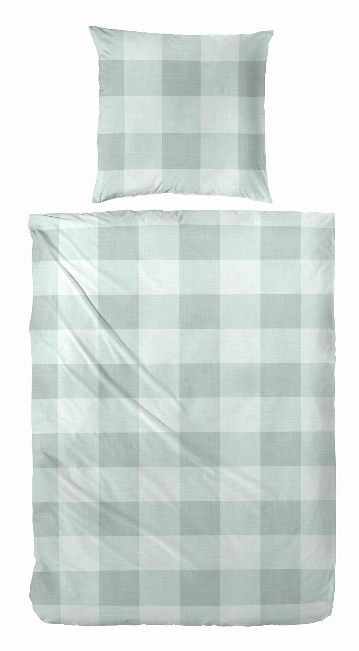 Hahn Biber Bettwäsche Karo Kariert