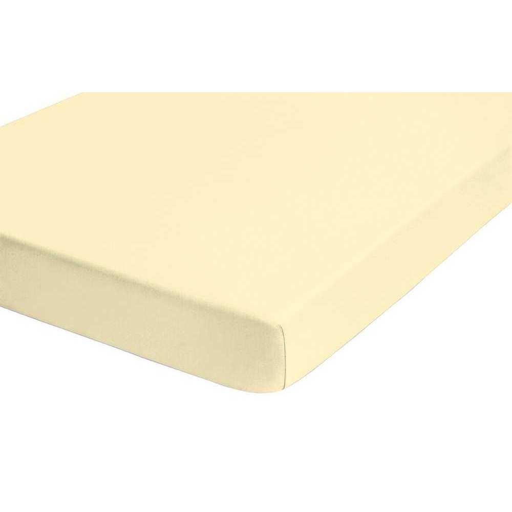 Biberna Jersey Elasthan Spannbettlaken Spannbetttuch Steghöhe bis 25 cm
