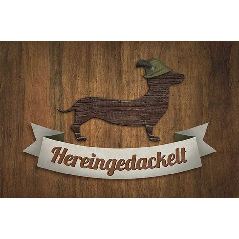 Akzente Fußmatte Hereingedackelt Gallery