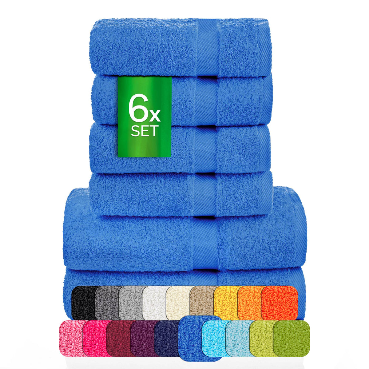 eterea Carli Handtuch Set 6 tlg. Eco