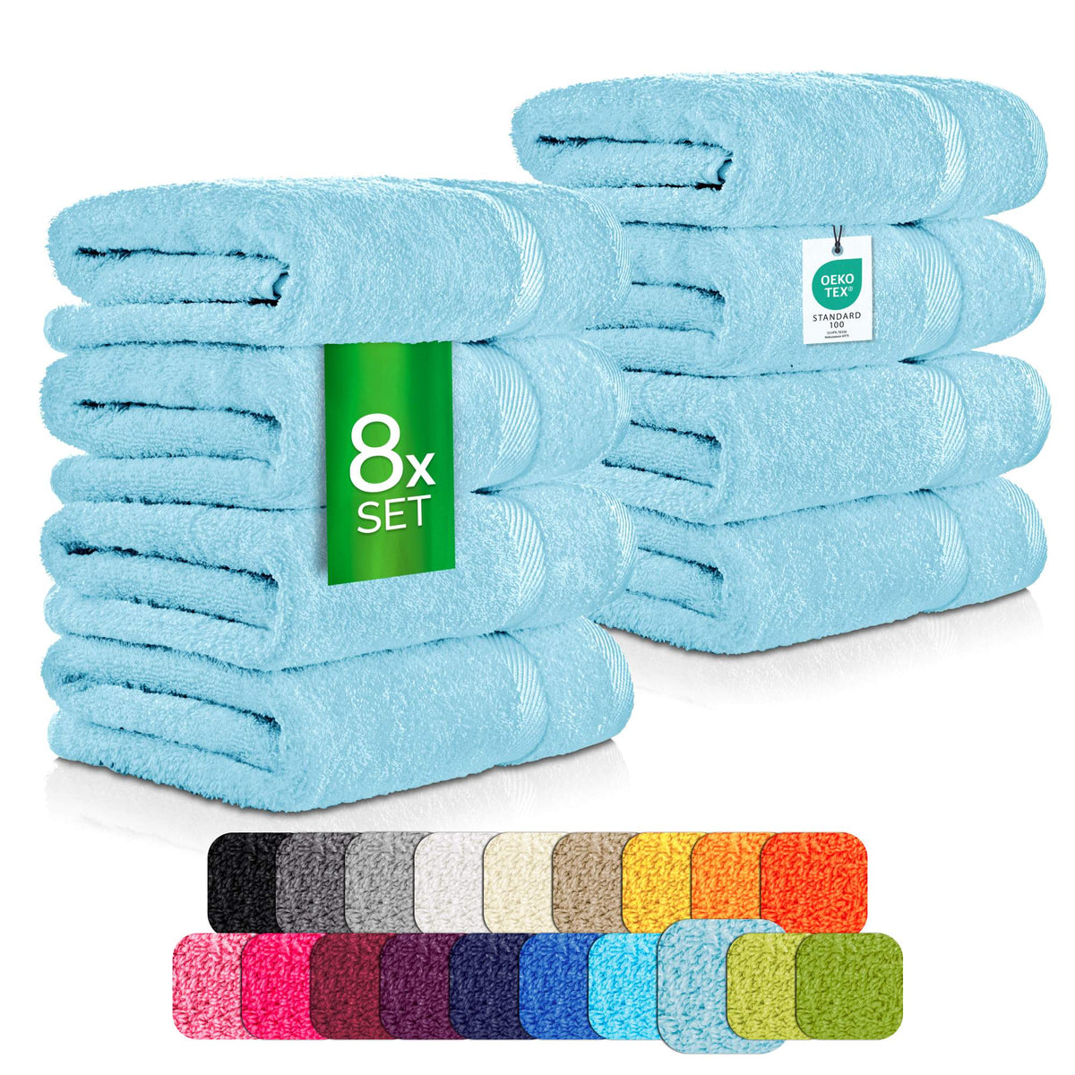 eterea Carli Handtuch Set 8 tlg.