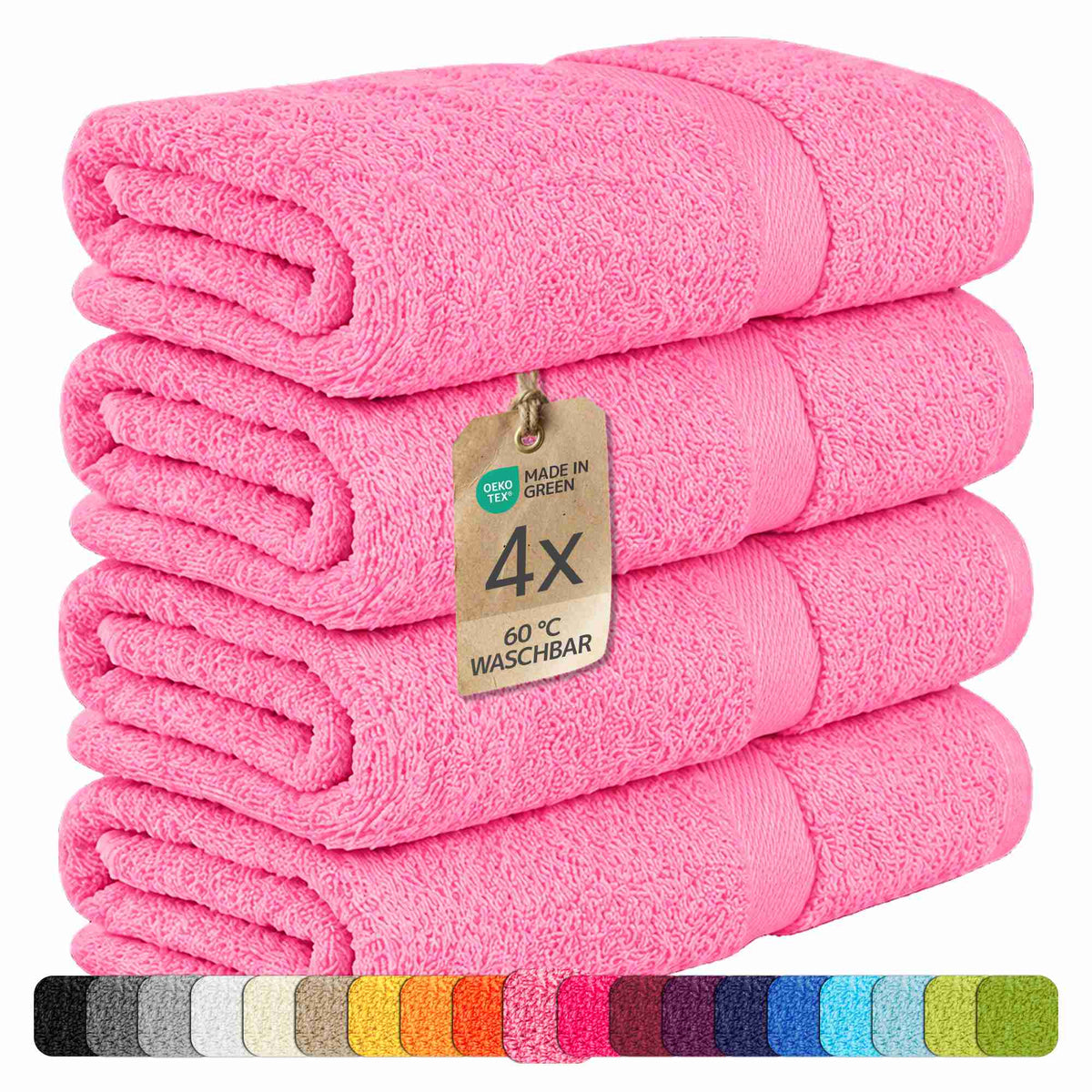 etérea 10er Pack Handtücher Carli Handtuch Bulkset