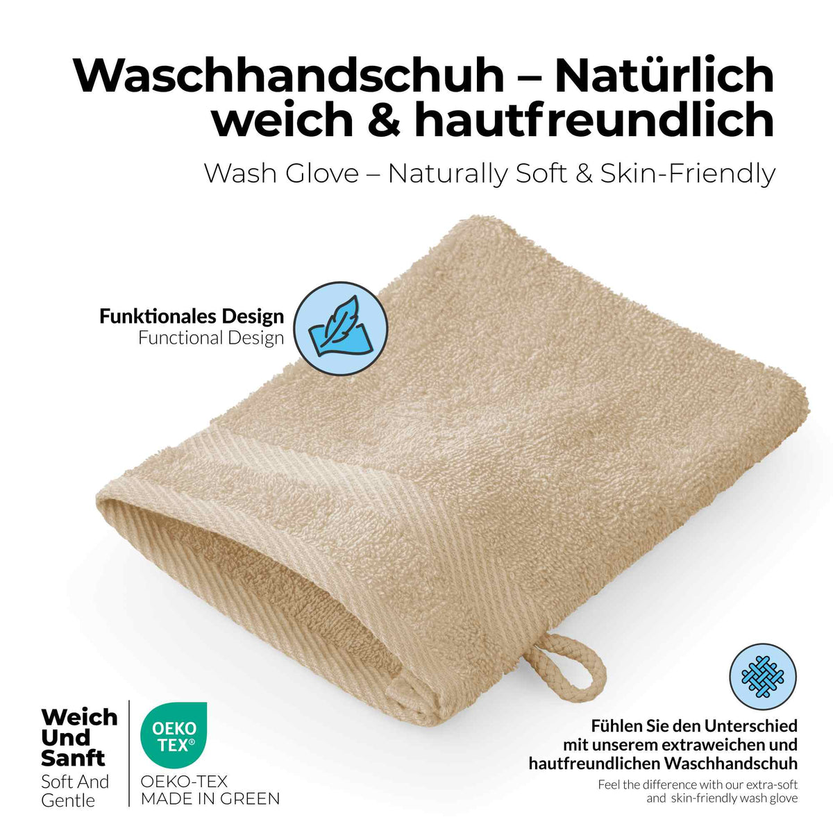 etérea 10er Pack Handtücher Carli Handtuch Bulkset
