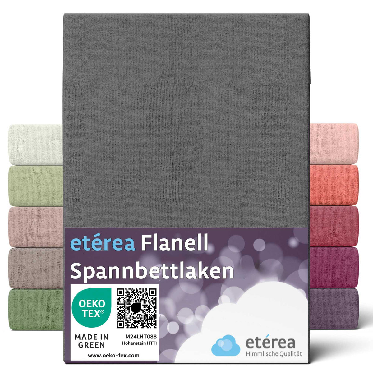 etérea Flanell Spannbettlaken