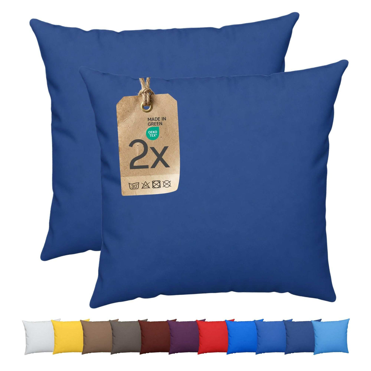 etérea Comfort Jersey Kissenbezug Doppelpack