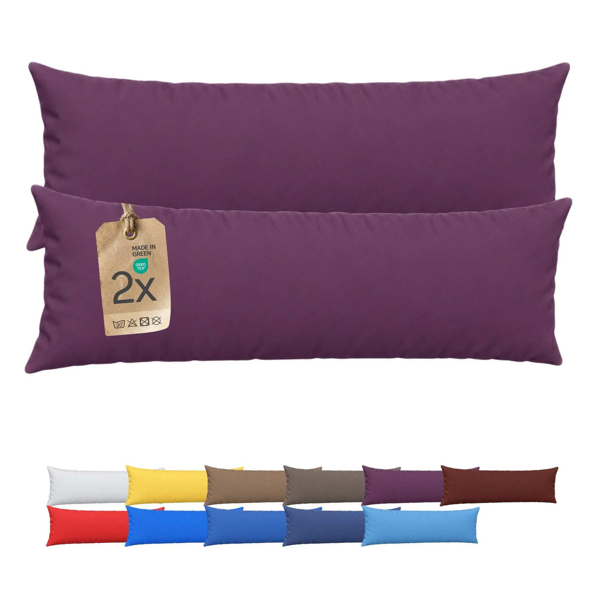 etérea Comfort Jersey Kissenbezug Doppelpack