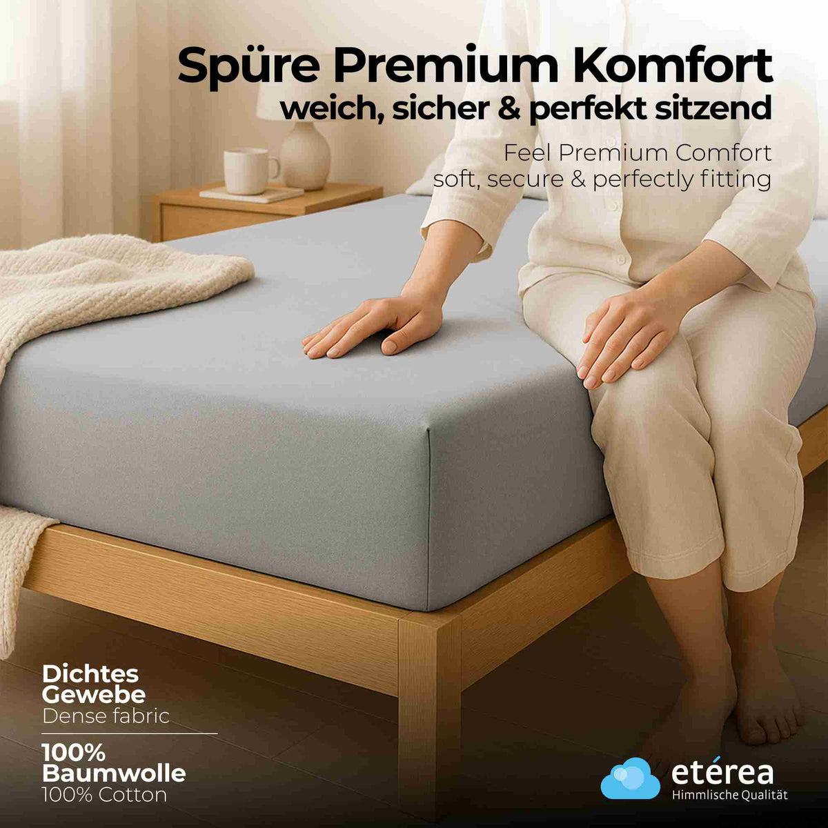 etérea Comfort Jersey Spannbettlaken
