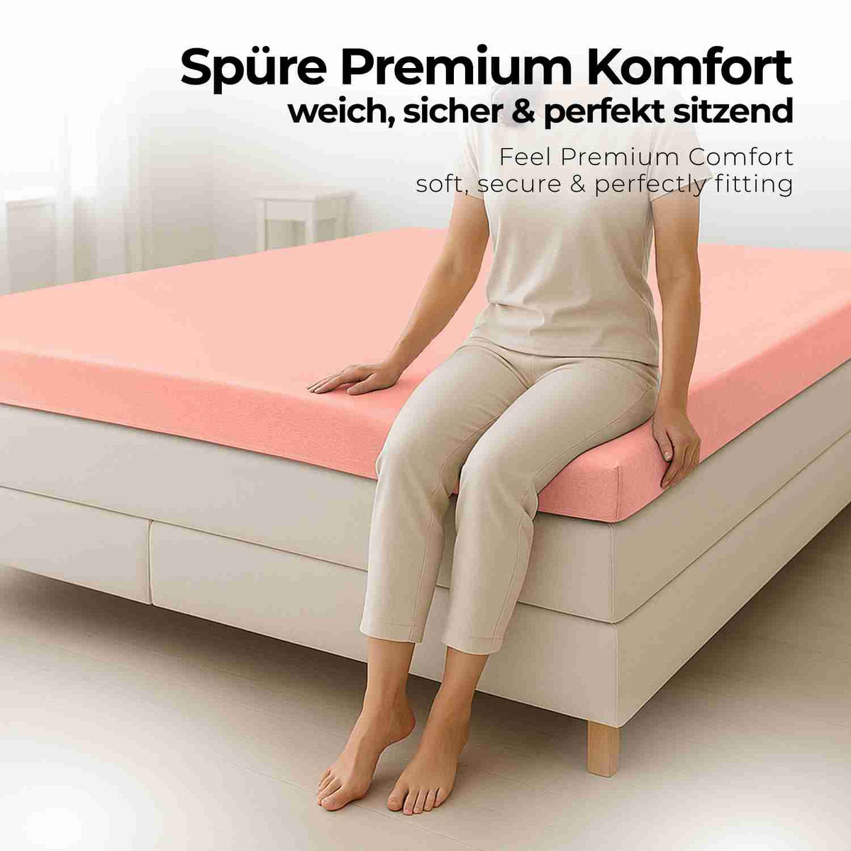 etérea Comfort Jersey Topper Spannbettlaken