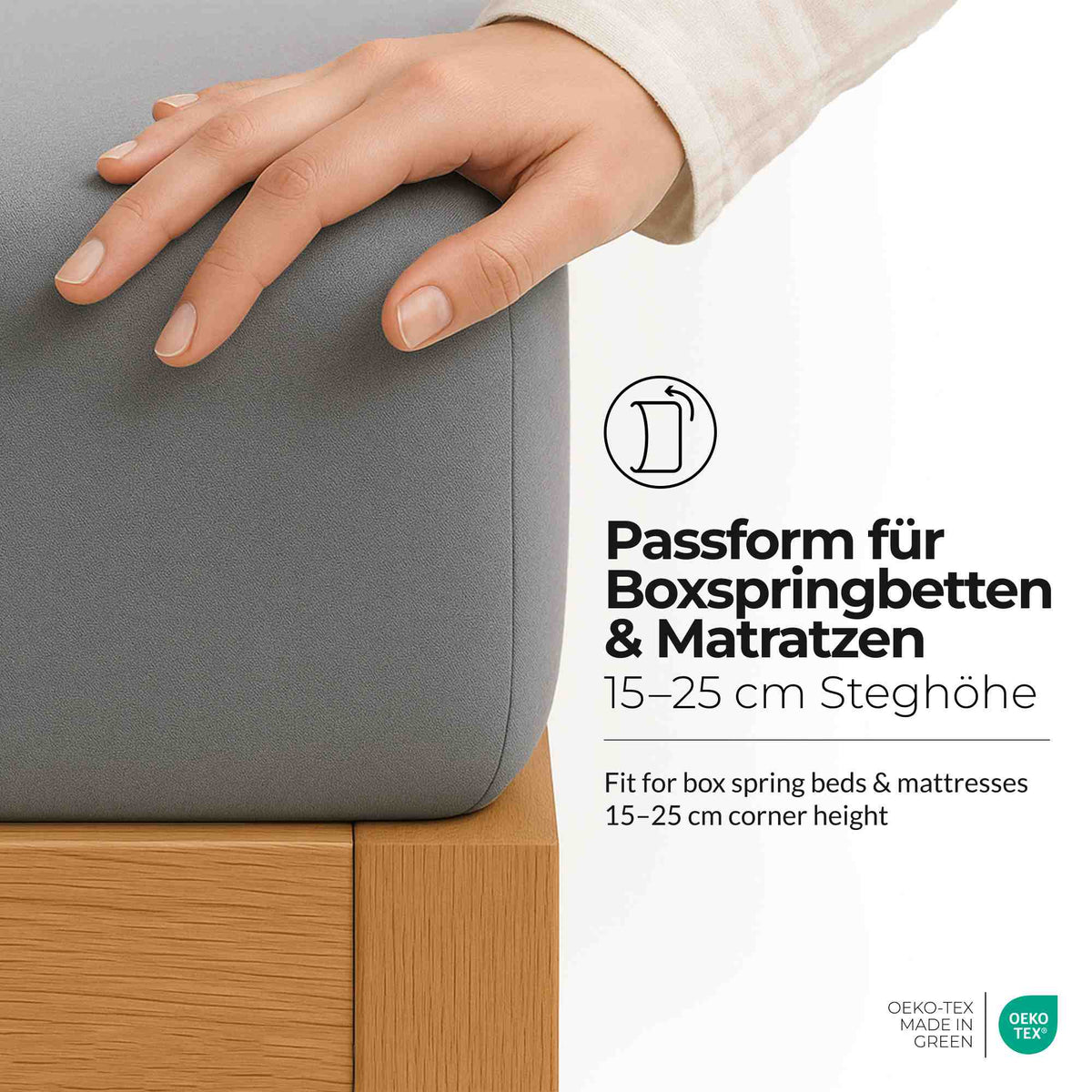 etérea Microfaser Spannbettlaken