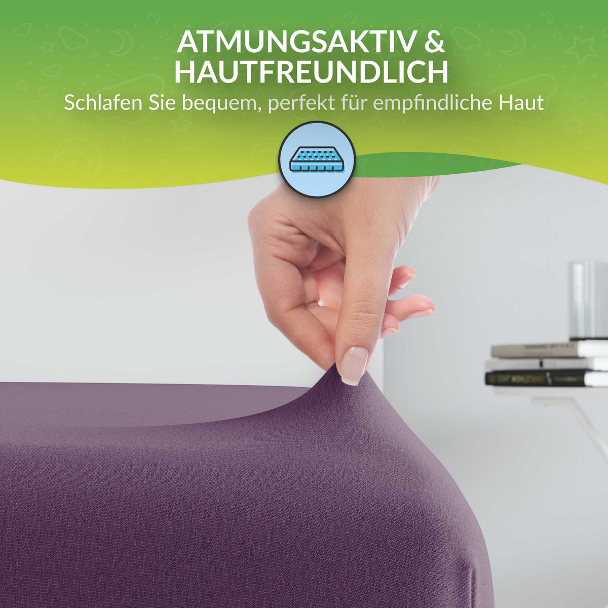 etérea Microfaser Spannbettlaken