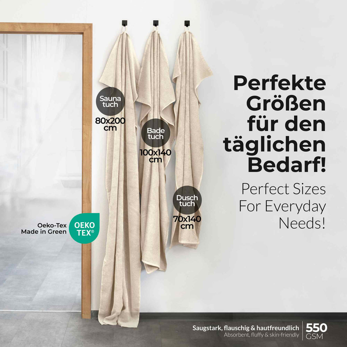 etérea Handtuch Serie Viola ohne Borte
