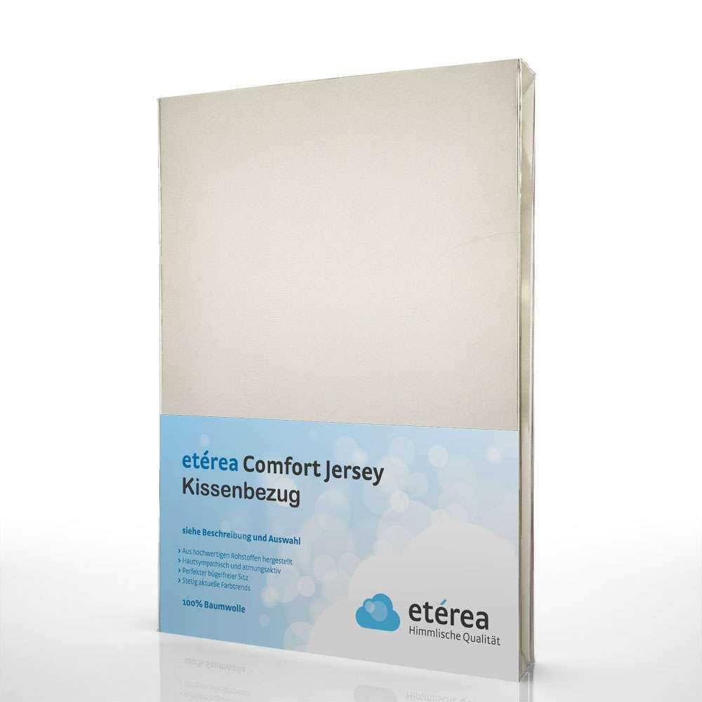 etérea Comfort Jersey Kissenbezug Doppelpack
