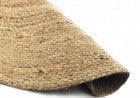 Jute Teppich Rund 100x100 cm