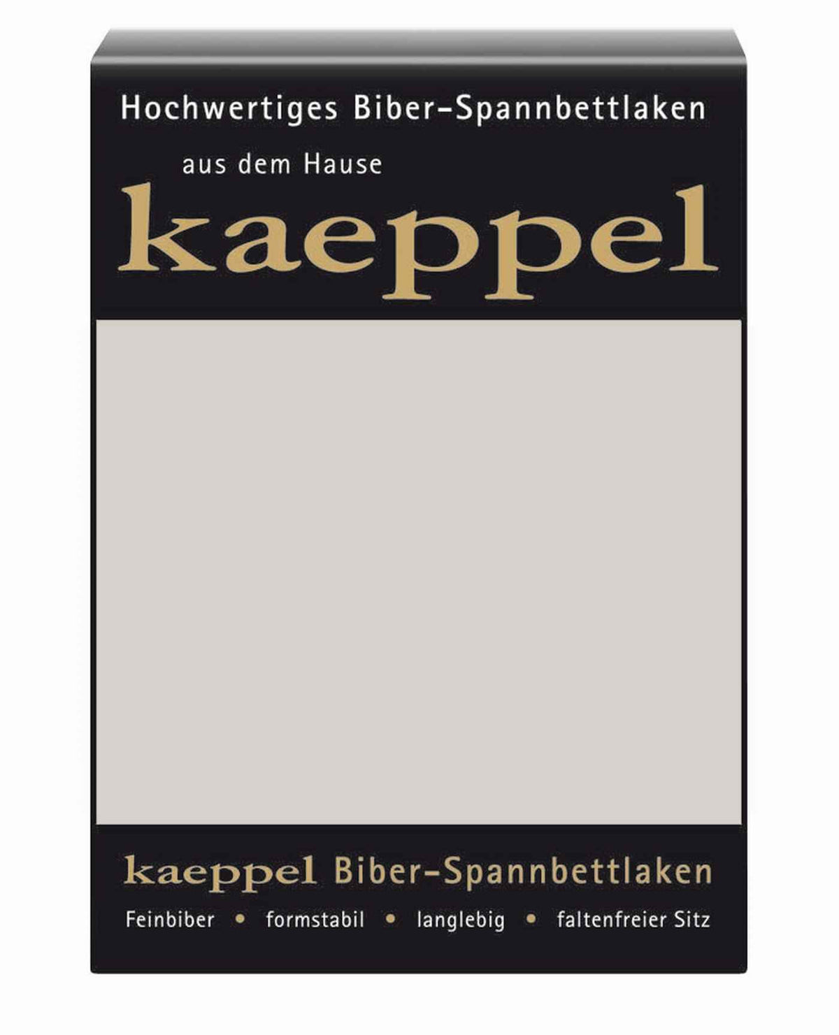 Kaeppel Biber Spannbettlaken