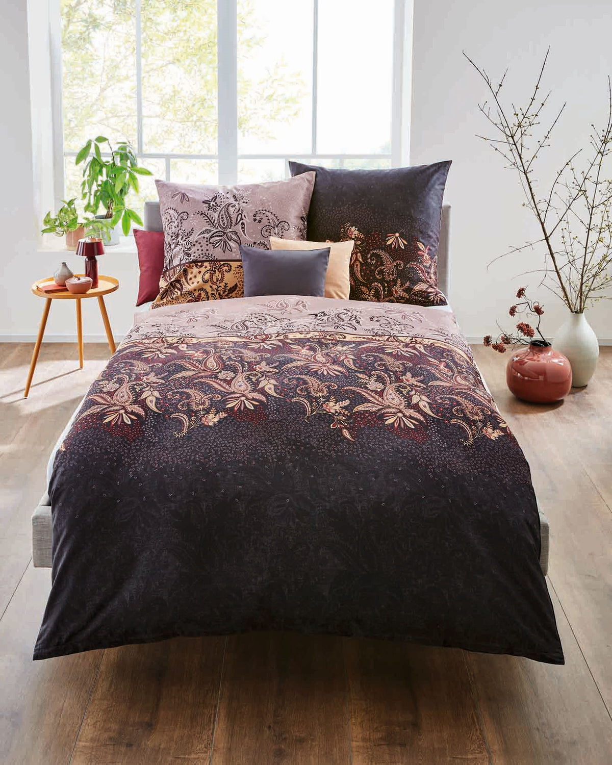 Kaeppel Mako Satin Bettwäsche Sheila Paisley