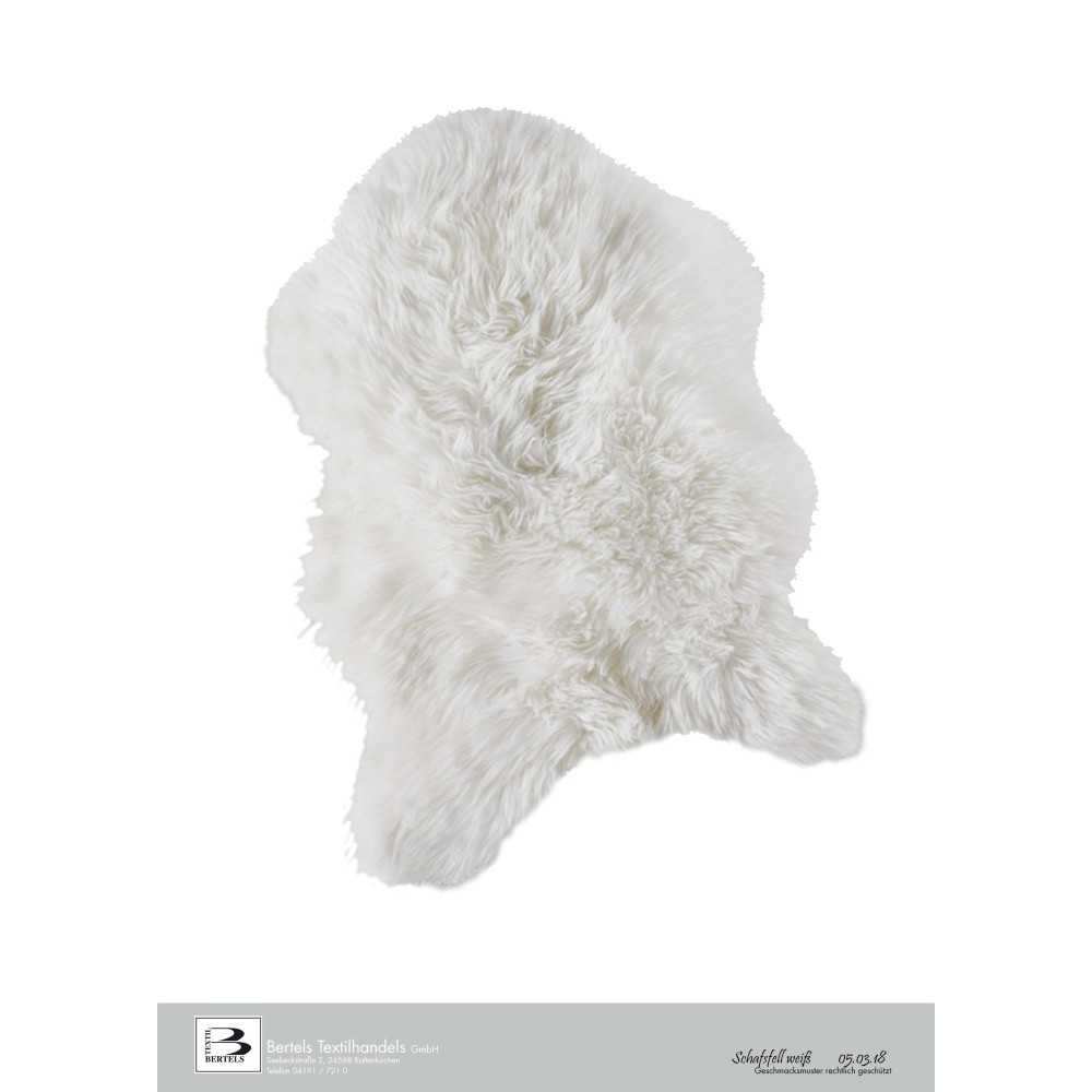 Bertels Microfaser Teppich Schafsfell 55x80 cm