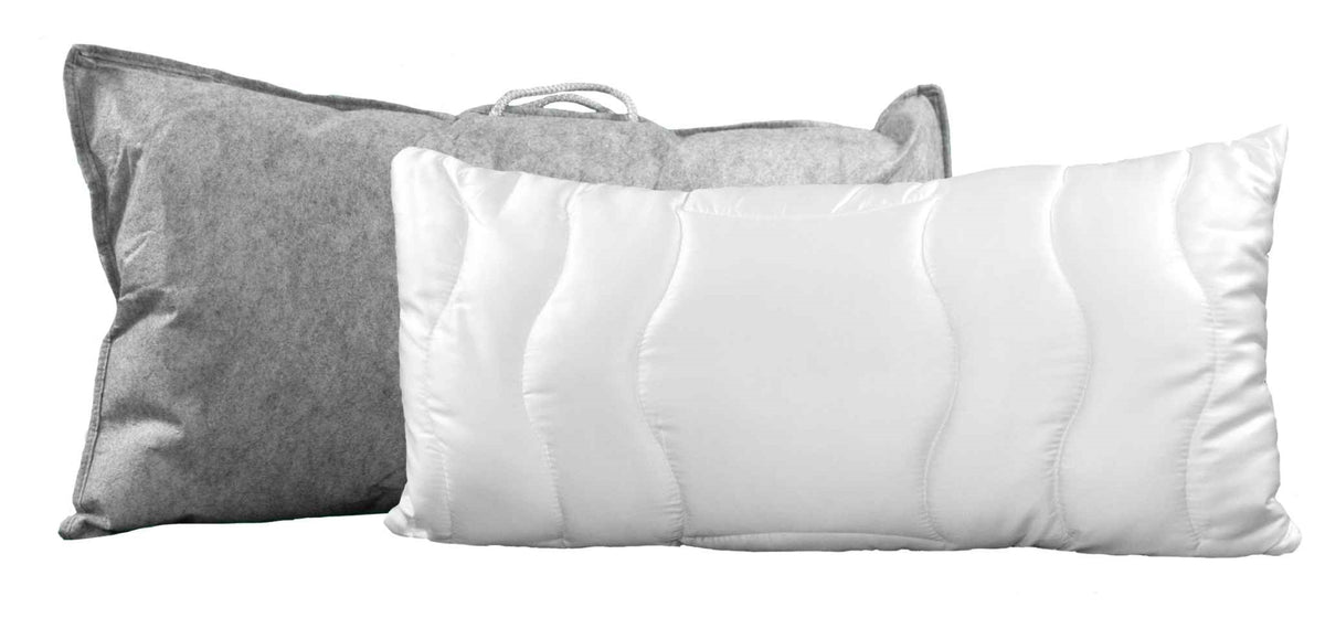Stendebach Kopfkissen Nova Terra - Steppkissen aus Tencel und Dacron - Made in Germany