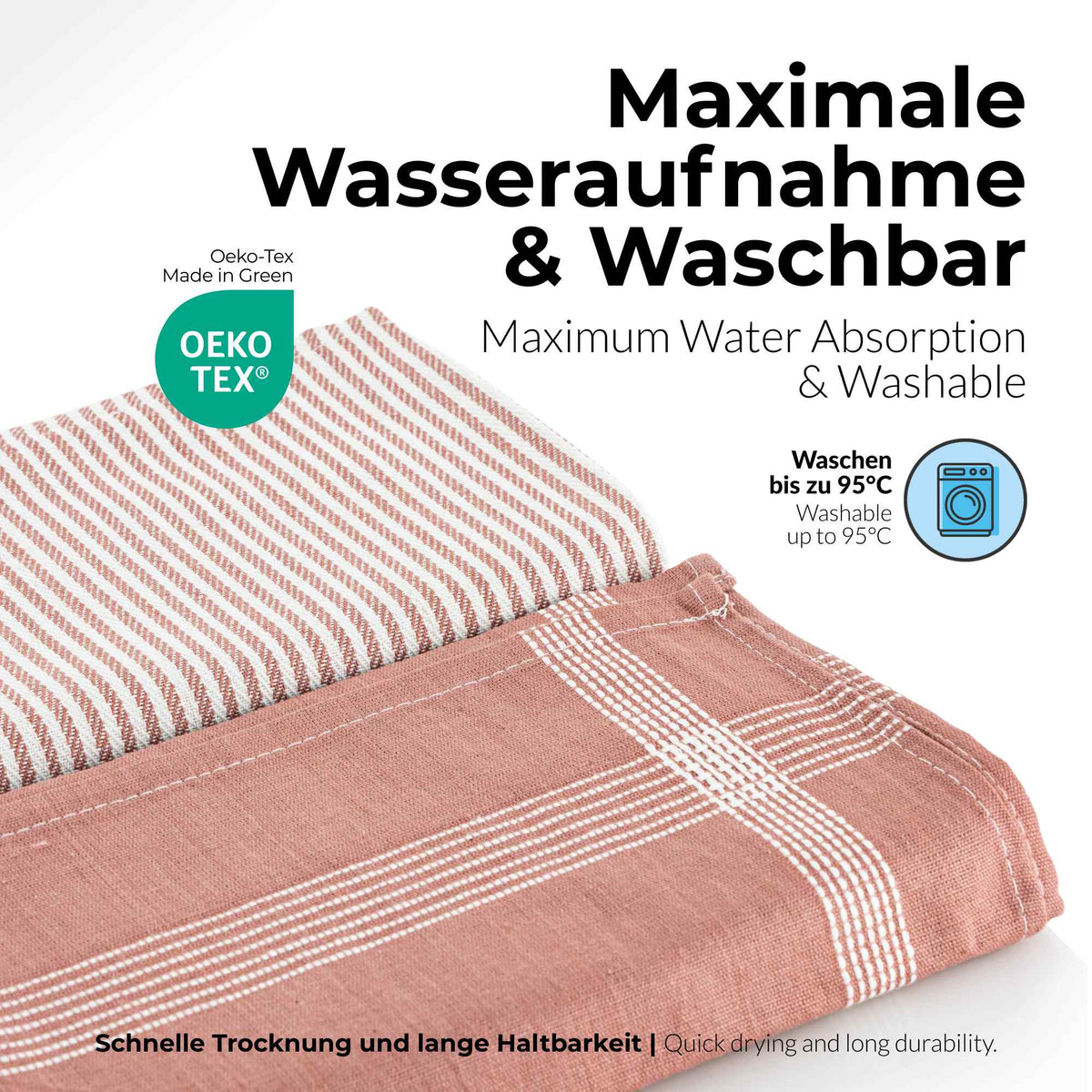 Sterzbachs Geschirrtücher Design Greg Streifen Uni