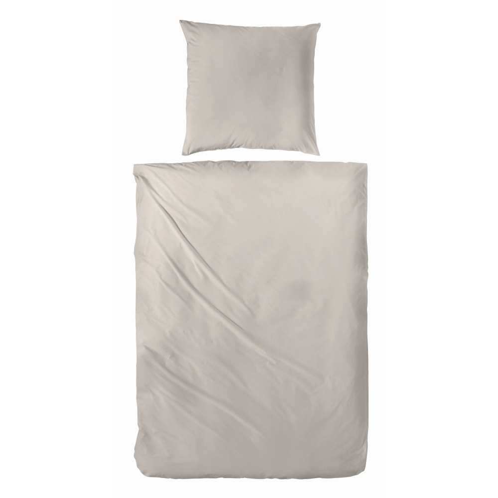 Hahn Perkal Bettwäsche Uni #farbe_creme