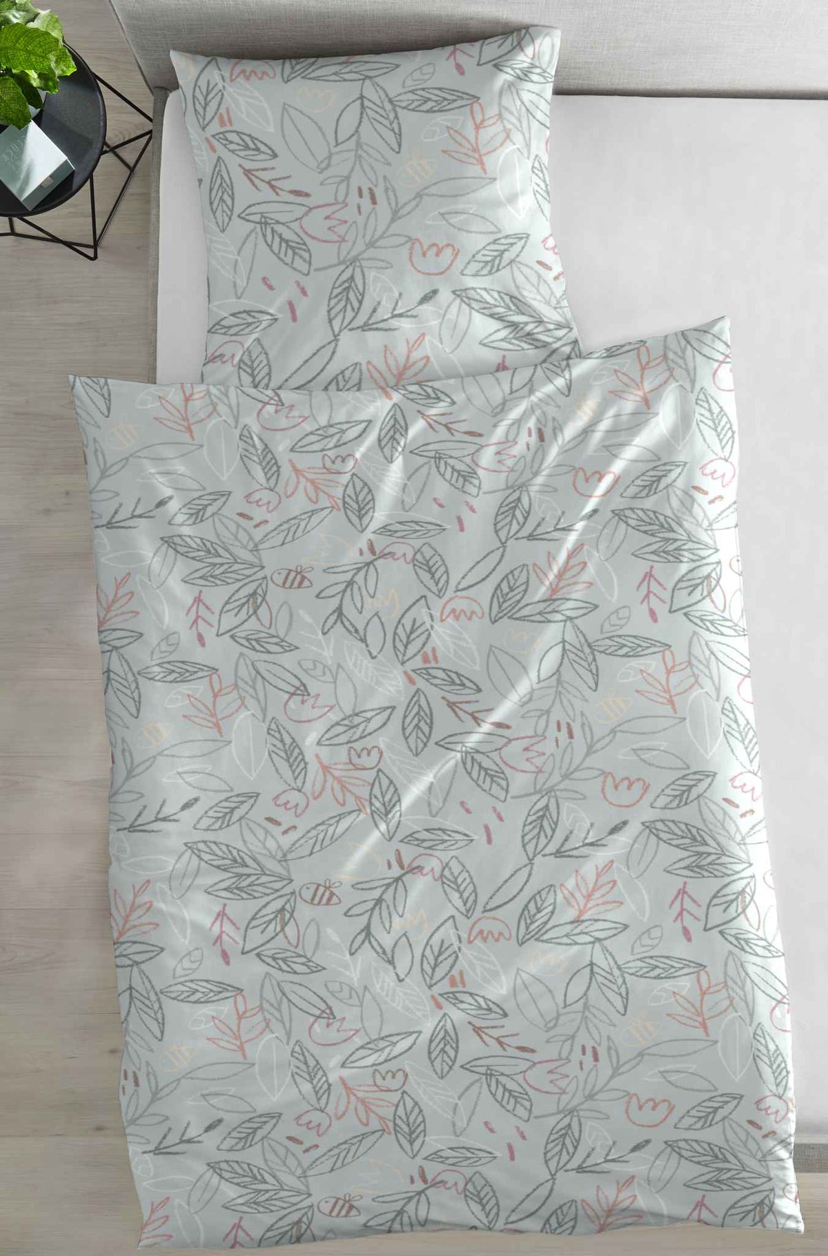 Hahn Biber Bettwäsche Minze Blüten
