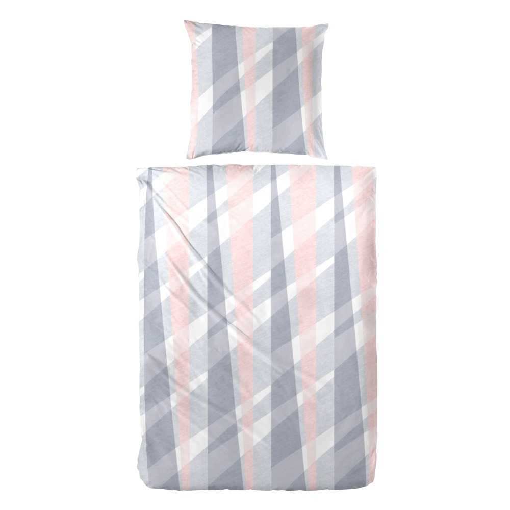 Hahn Feinbiber Bettwäsche Rosa #farbe_