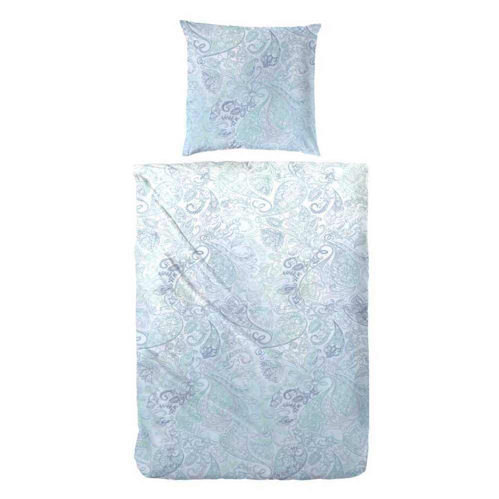 Hahn Edelflanell Bettwäsche #farbe_blau