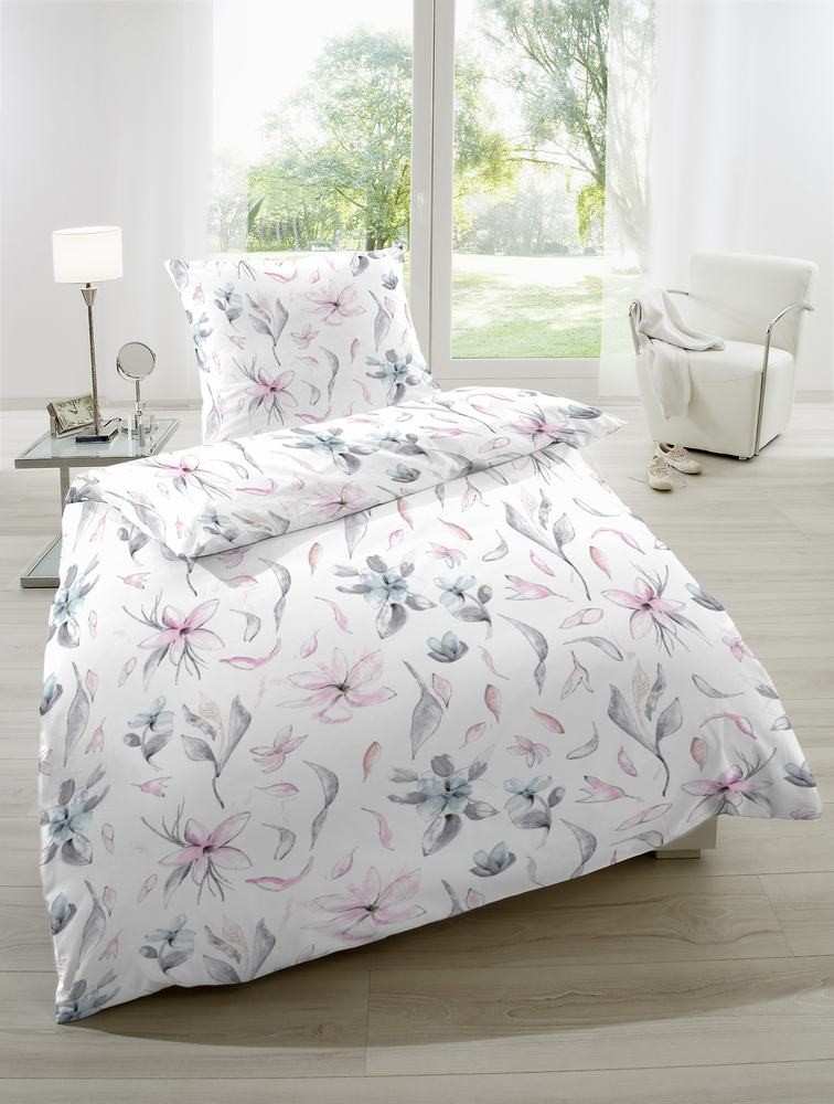Hahn Seersucker Bettwäsche #farbe_weiss