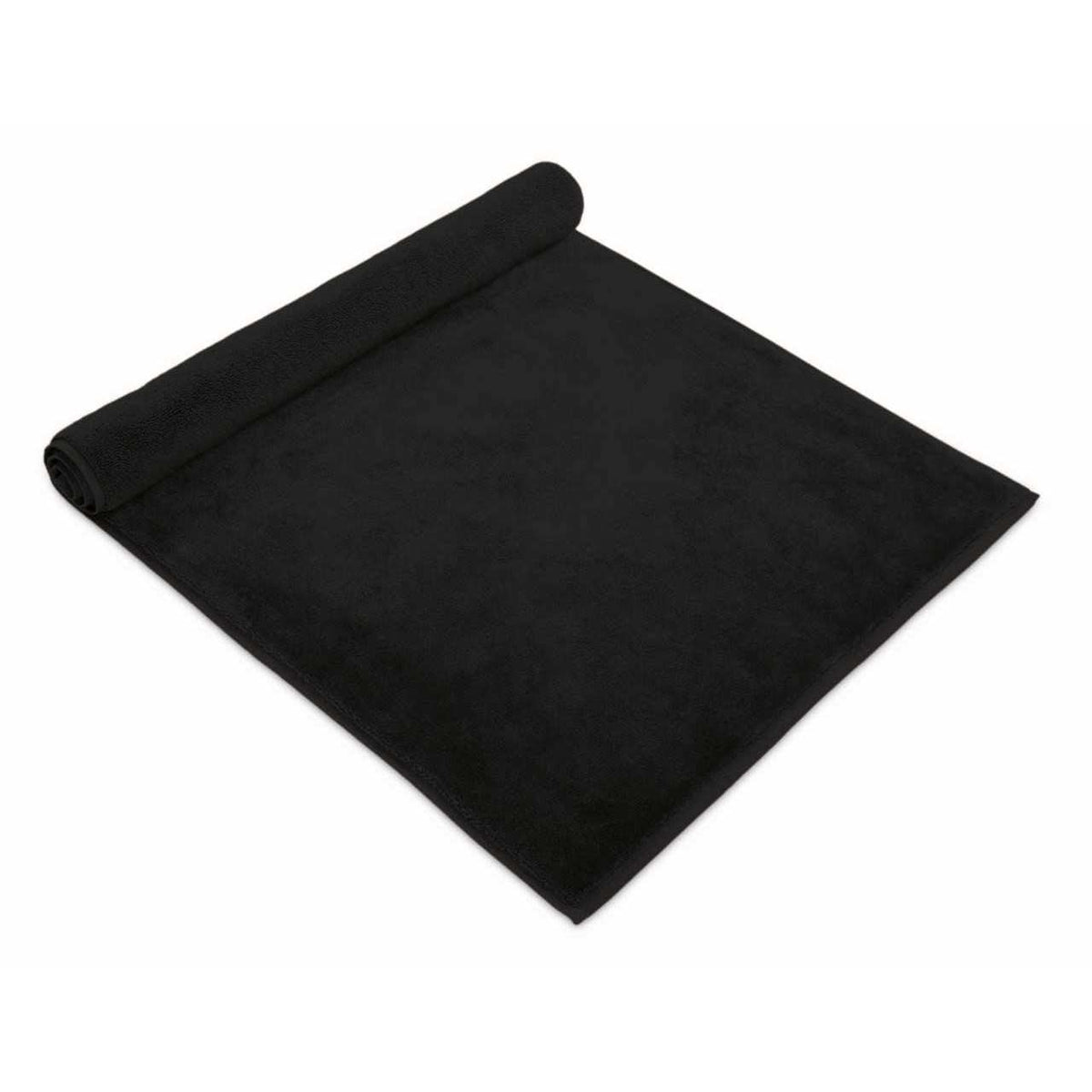 Möve Badteppich Uni Bamboo Luxe Schwarz 60x60