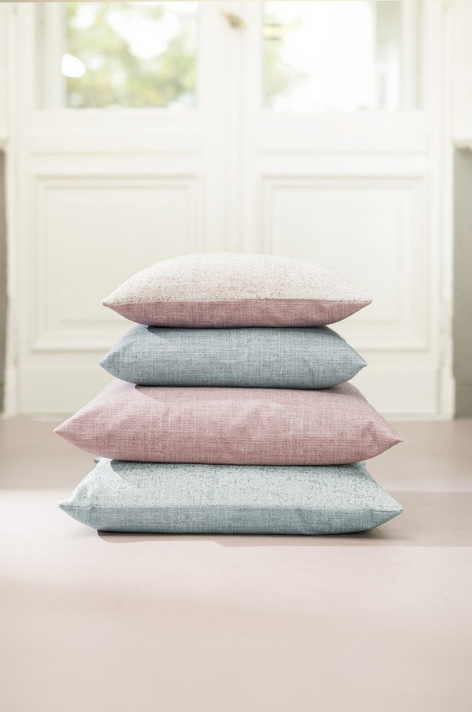 Magma Jacquard Kissenhülle Uni #farbe_rosa
