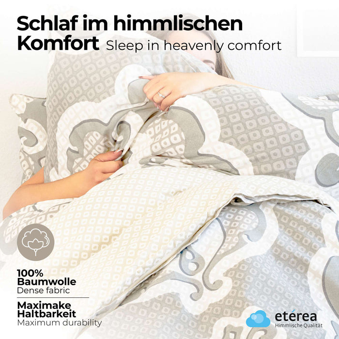 etérea Renforcé Bettwäsche #farbe_beige