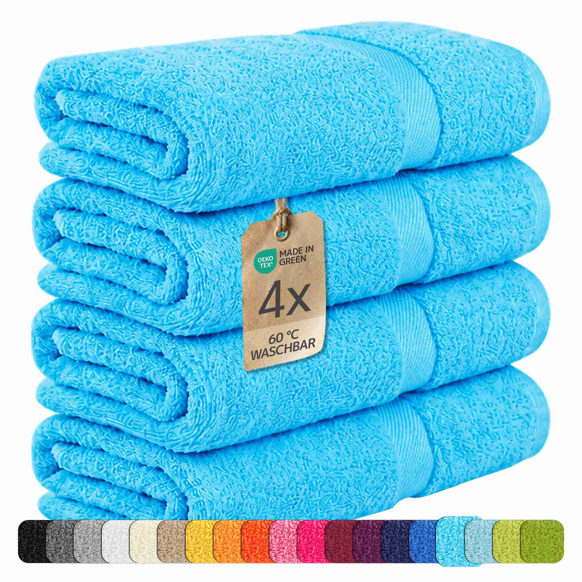 etérea 10er Pack Handtücher Carli Handtuch Bulkset