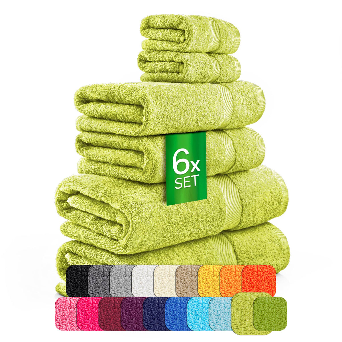 etérea Carli 6-teiliges #farbe_lime