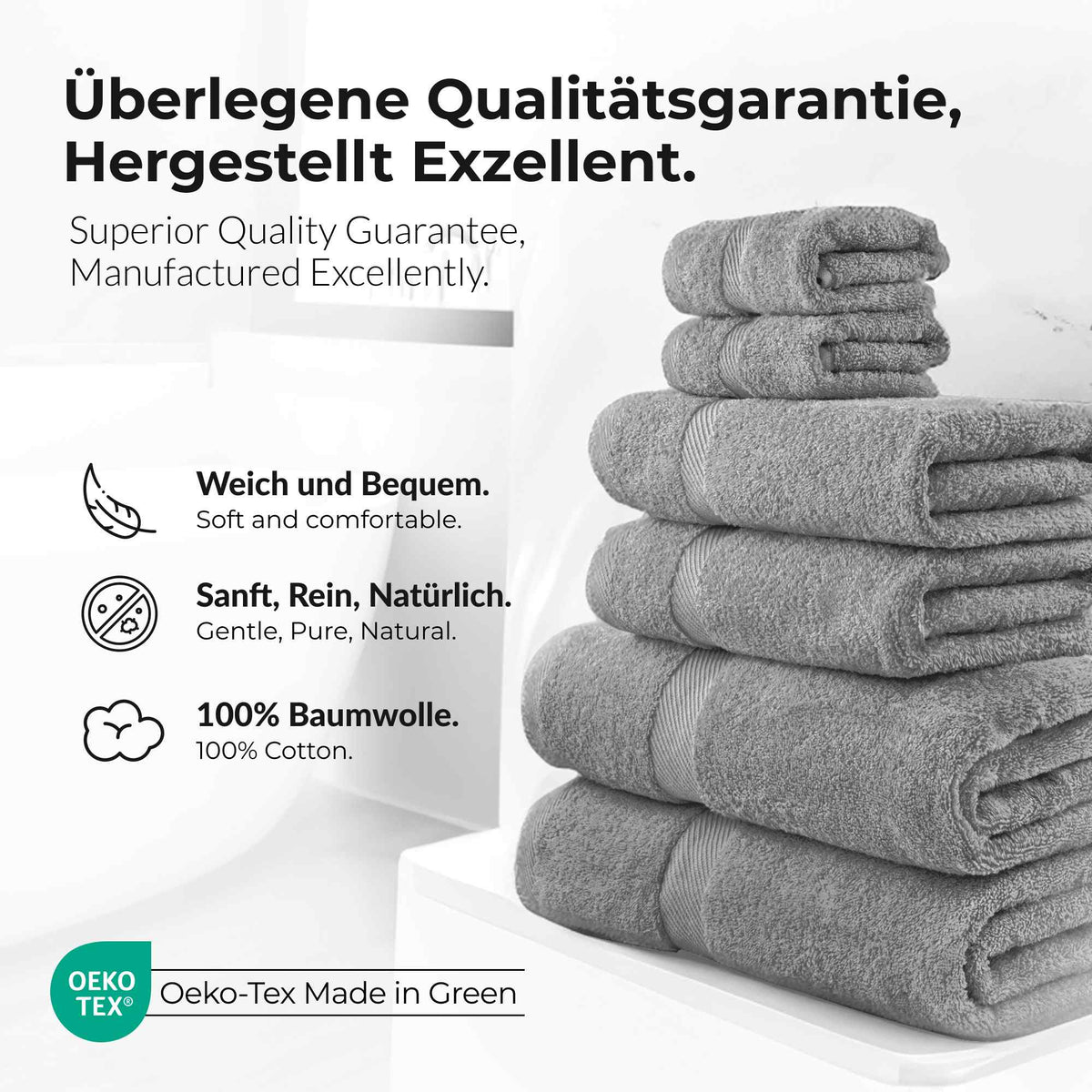 eterea Carli Handtuch Set 6 tlg.
