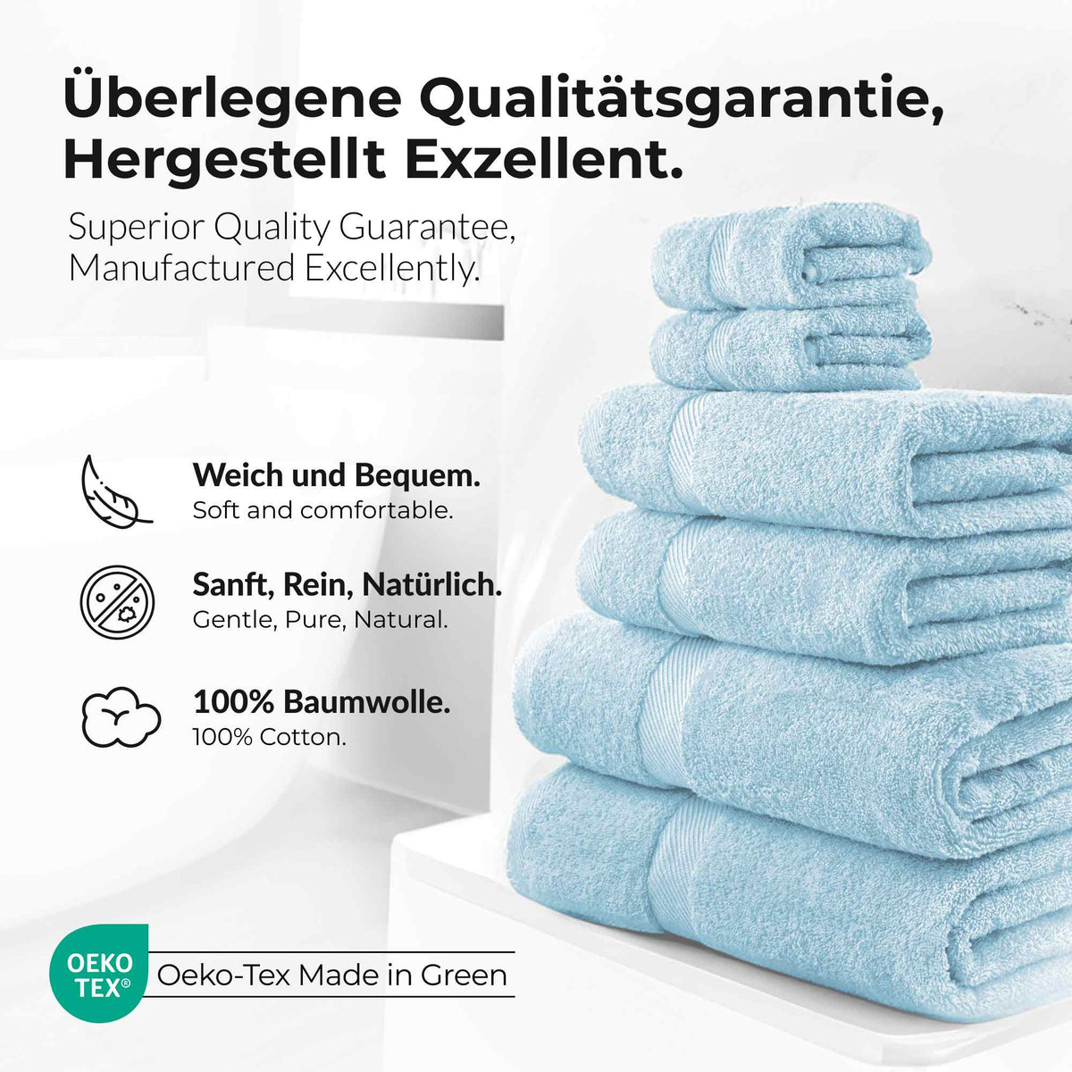 eterea Carli Handtuch Set 6 tlg.