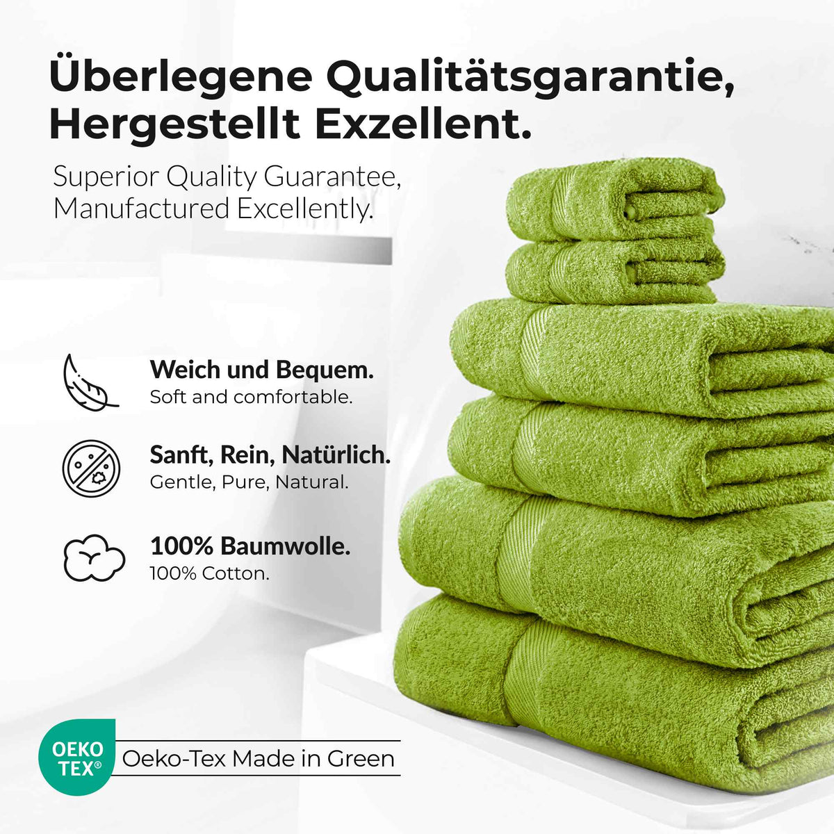eterea Carli Handtuch Set 6 tlg.