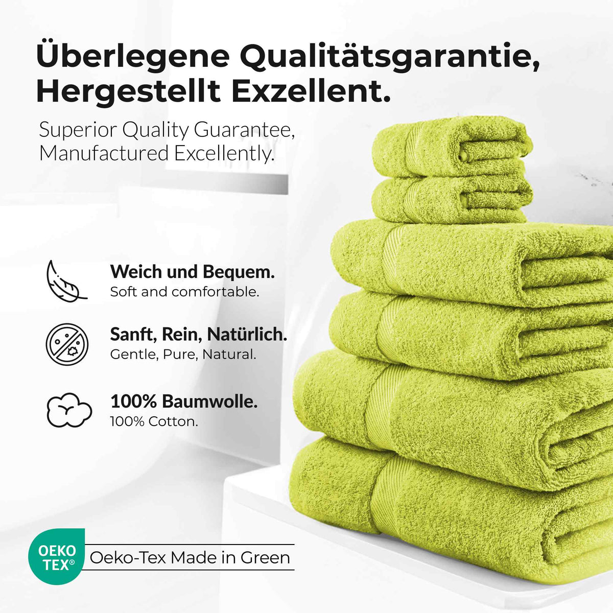 eterea Carli Handtuch Set 6 tlg.
