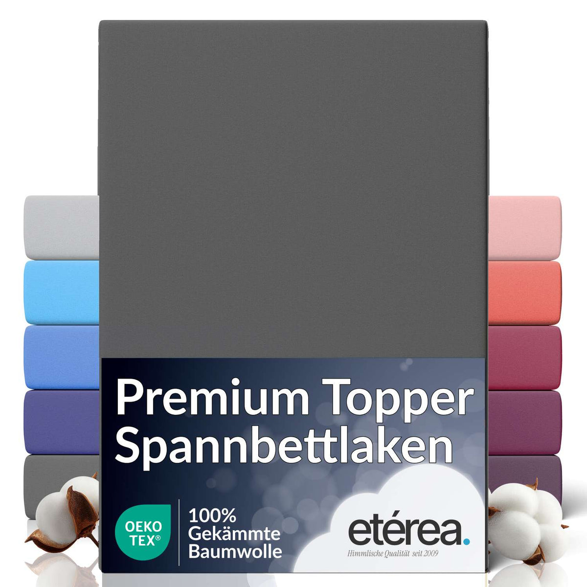 etérea Extra Jersey Topper Spannbettlaken