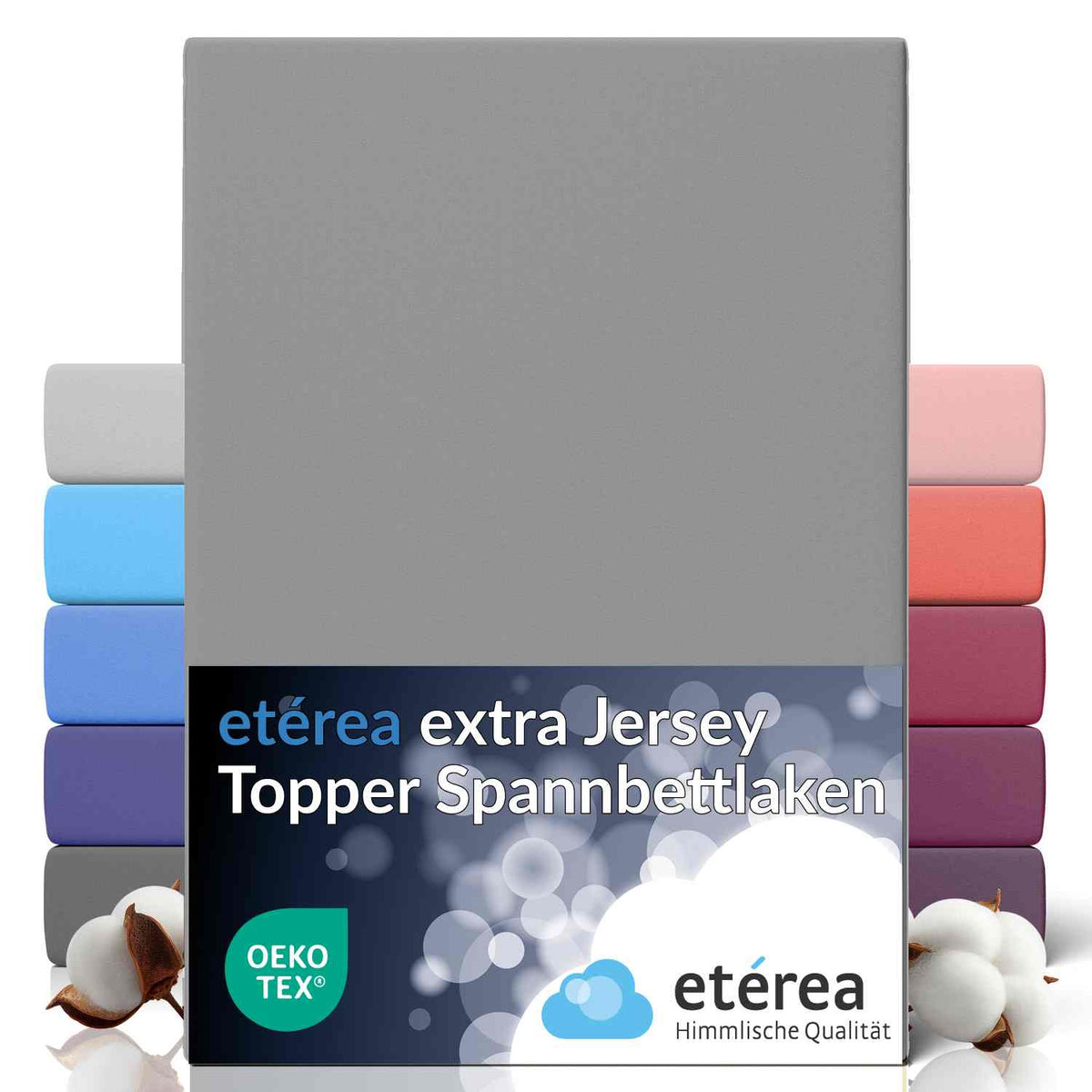 etérea Extra Jersey Topper Spannbettlaken