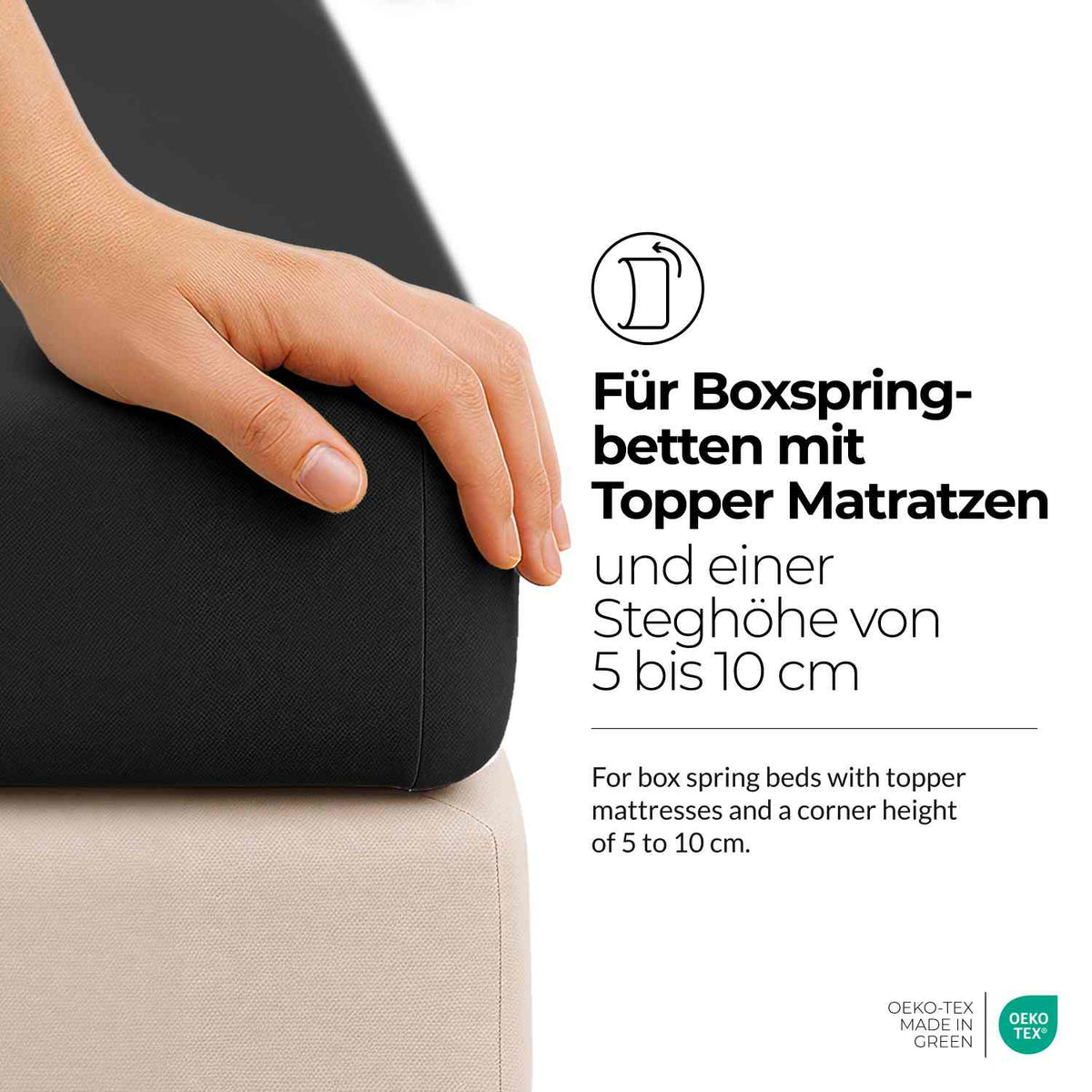 etérea Extra Jersey Topper Spannbettlaken