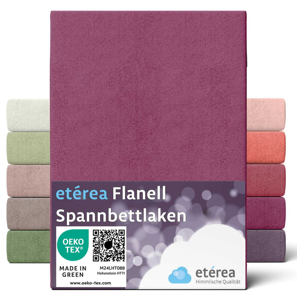 etérea Flanell Spannbettlaken
