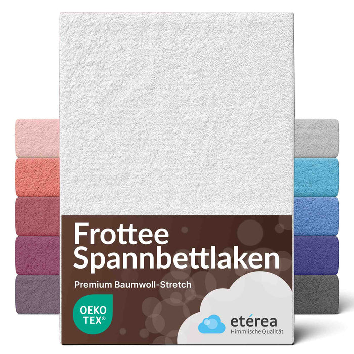 etérea Frottee Spannbettlaken #farbe_weiss