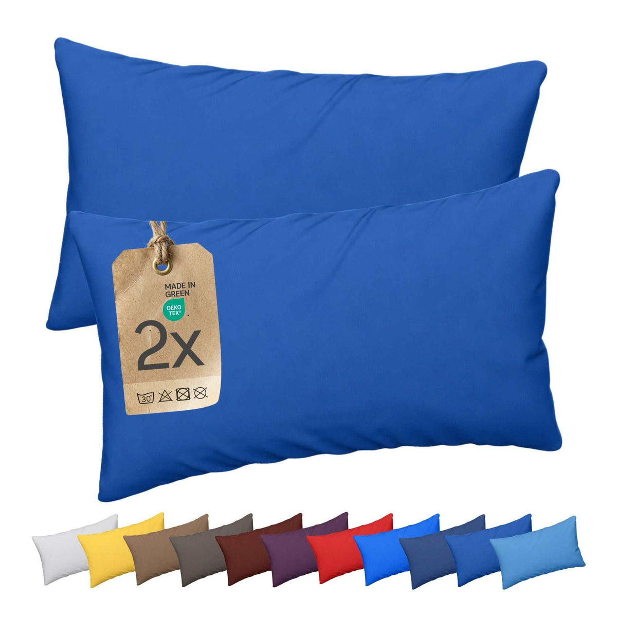 etérea Comfort Jersey Kissenbezug Doppelpack