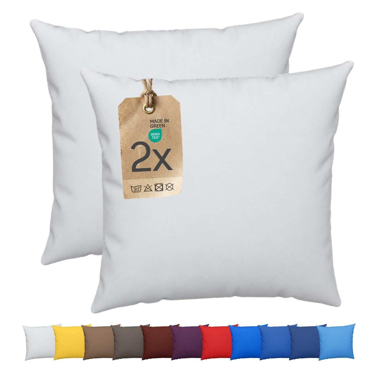 etérea Comfort Jersey Kissenbezug Doppelpack