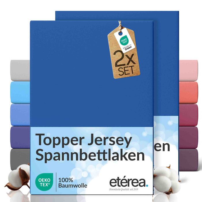 etérea 2er Set Comfort Jersey #farbe_blau