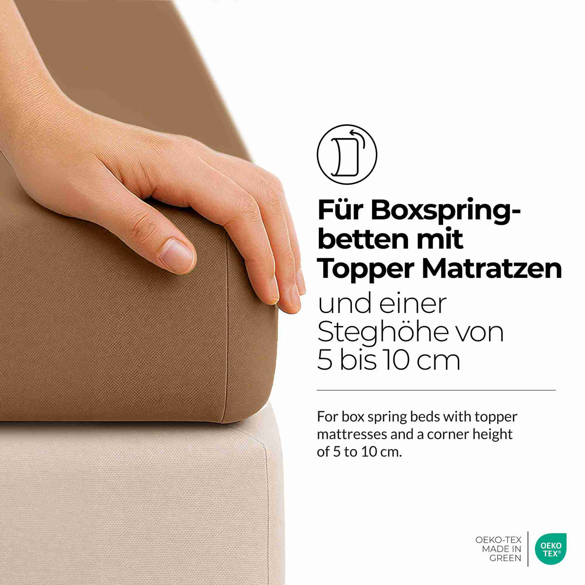 etérea Comfort Jersey Topper Spannbettlaken