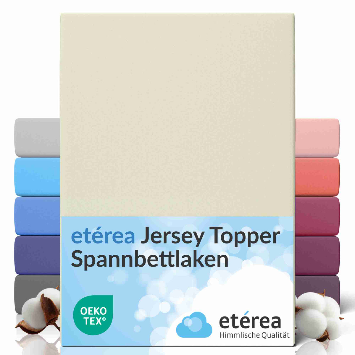 etérea Comfort Jersey Topper Spannbettlaken