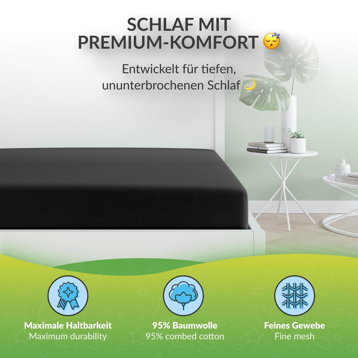 etérea Wasserbett Spannbettlaken