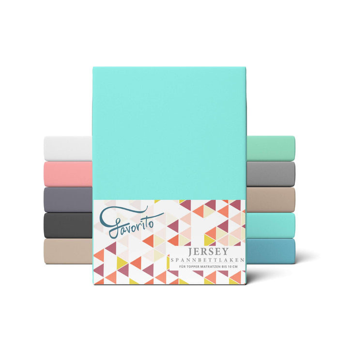 Favorito Jersey Topper #farbe_aqua