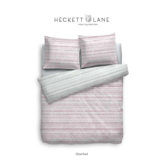 HNL Velvet Touch Baumwoll Bettwäsche Clove Rosa Mint 135x200 cm + 80x80 cm
