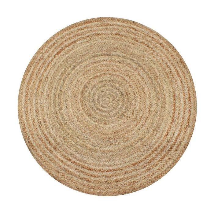 Jute Teppich Rund 100x100 cm